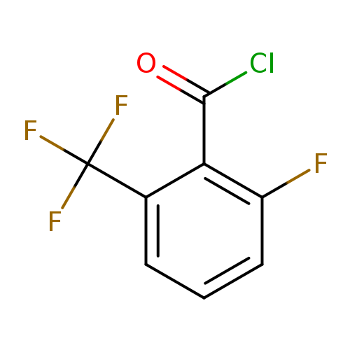 ClC(=O)c1c(F)cccc1C(F)(F)F