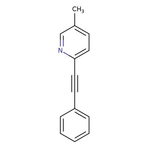 Cc1ccc(nc1)C#Cc1ccccc1