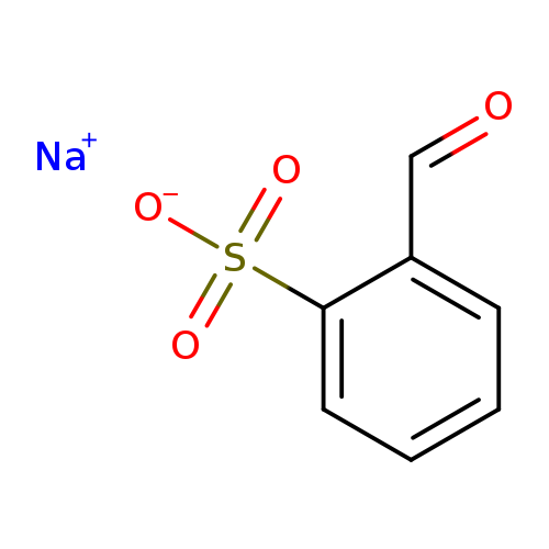 O=Cc1ccccc1S(=O)(=O)[O-].[Na+]