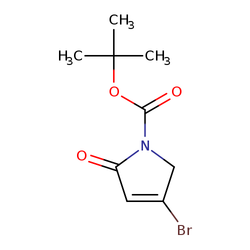 O=C(N1CC(=CC1=O)Br)OC(C)(C)C
