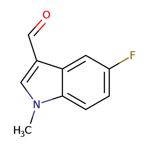 O=Cc1cn(c2c1cc(F)cc2)C