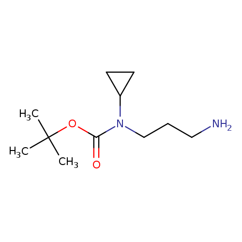 NCCCN(C(=O)OC(C)(C)C)C1CC1