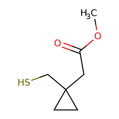 SCC1(CC1)CC(=O)OC