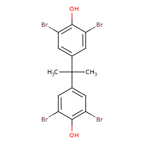 CC(c1cc(Br)c(c(c1)Br)O)(c1cc(Br)c(c(c1)Br)O)C