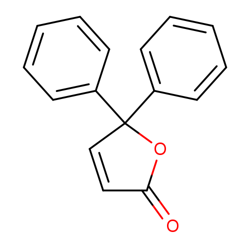 O=C1C=CC(O1)(c1ccccc1)c1ccccc1