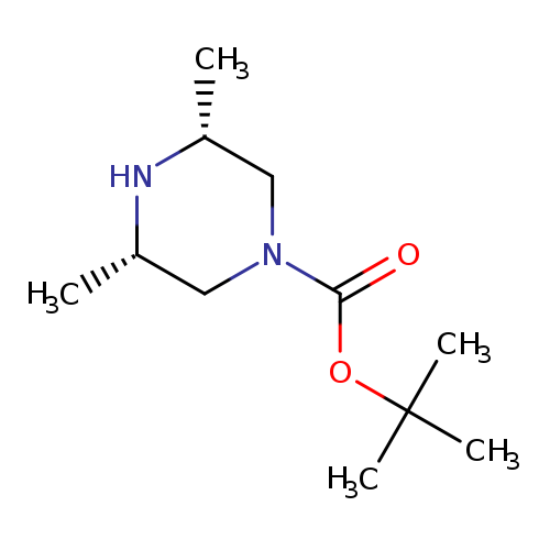 C[C@@H]1N[C@H](C)CN(C1)C(=O)OC(C)(C)C