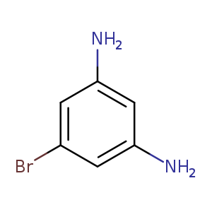 Nc1cc(N)cc(c1)Br