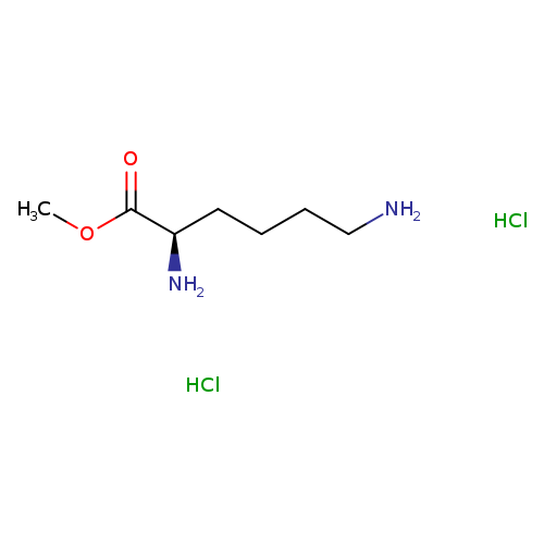 NCCCC[C@H](C(=O)OC)N.Cl.Cl