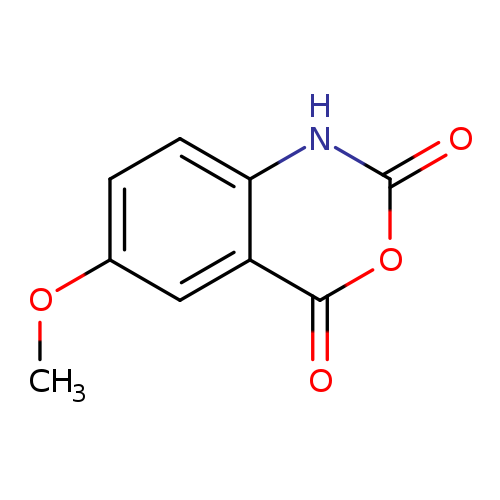 COc1ccc2c(c1)c(=O)oc(=O)[nH]2