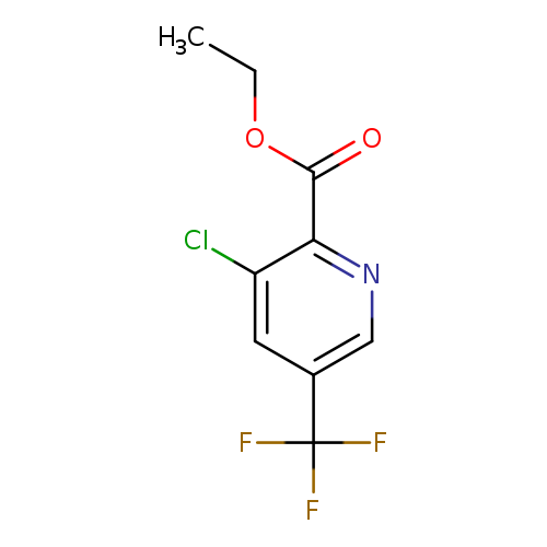 CCOC(=O)c1ncc(cc1Cl)C(F)(F)F