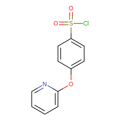 ClS(=O)(=O)c1ccc(cc1)Oc1ccccn1