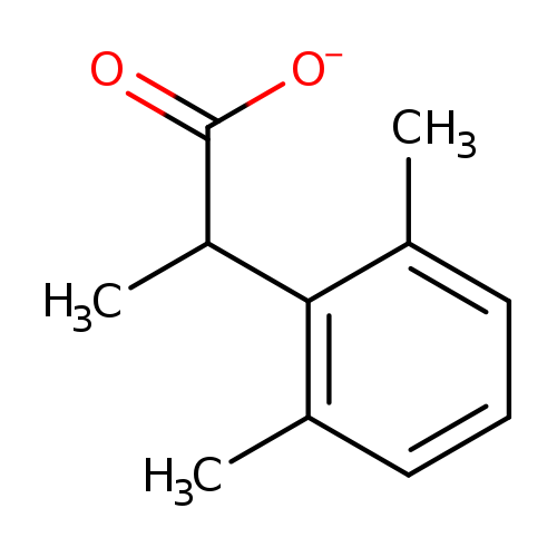 [O-]C(=O)C(c1c(C)cccc1C)C