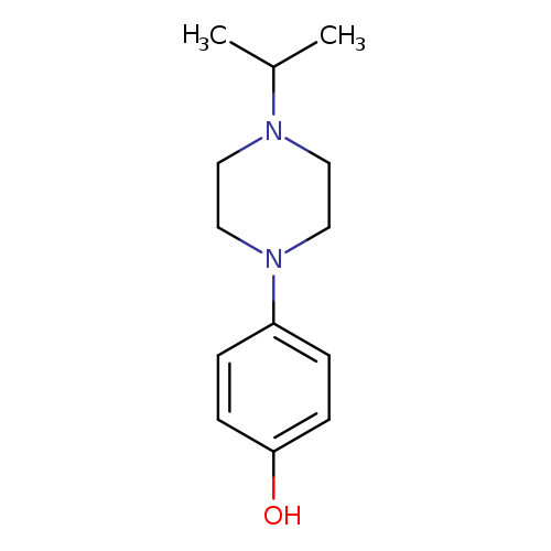 CC(N1CCN(CC1)c1ccc(cc1)O)C