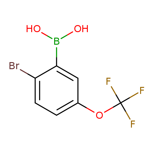 OB(c1cc(ccc1Br)OC(F)(F)F)O