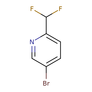Brc1ccc(nc1)C(F)F