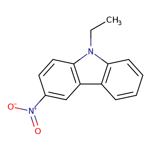 CCn1c2ccc(cc2c2c1cccc2)[N+](=O)[O-]