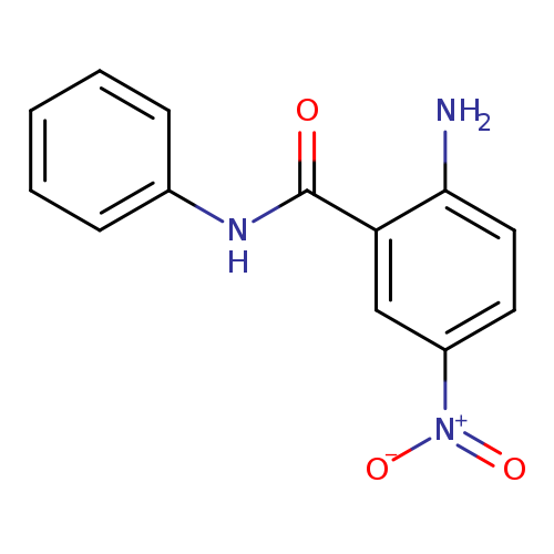 Nc1ccc(cc1C(=O)Nc1ccccc1)[N+](=O)[O-]