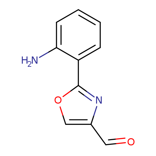 O=Cc1coc(n1)c1ccccc1N