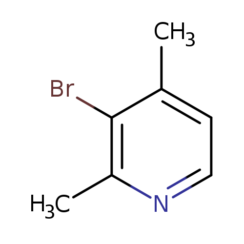 Brc1c(C)ccnc1C