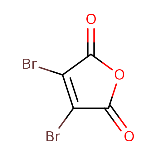 O=C1OC(=O)C(=C1Br)Br