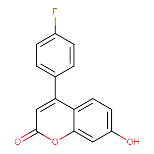 Fc1ccc(cc1)c1cc(=O)oc2c1ccc(c2)O