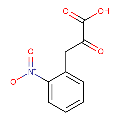 OC(=O)C(=O)Cc1ccccc1[N+](=O)[O-]