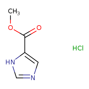 COC(=O)c1cnc[nH]1.Cl