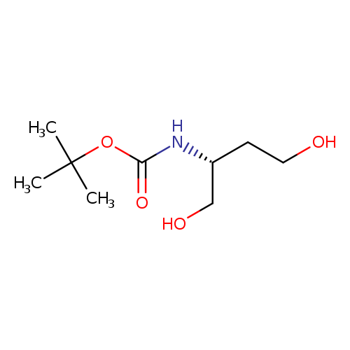 OCC[C@@H](NC(=O)OC(C)(C)C)CO