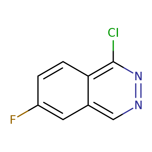 Fc1ccc2c(c1)cnnc2Cl
