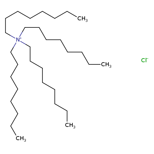 CCCCCCCC[N+](CCCCCCCC)(CCCCCCCC)CCCCCCCC.[Cl-]