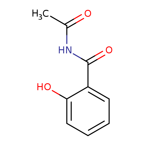 CC(=O)NC(=O)c1ccccc1O