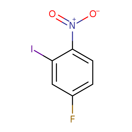 Fc1ccc(c(c1)I)[N+](=O)[O-]