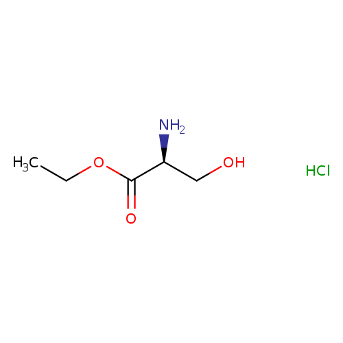 CCOC(=O)[C@H](CO)N.Cl