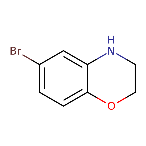 Brc1ccc2c(c1)NCCO2