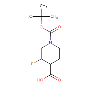 FC1CN(CCC1C(=O)O)C(=O)OC(C)(C)C