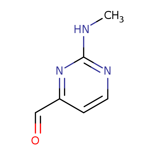 CNc1nccc(n1)C=O