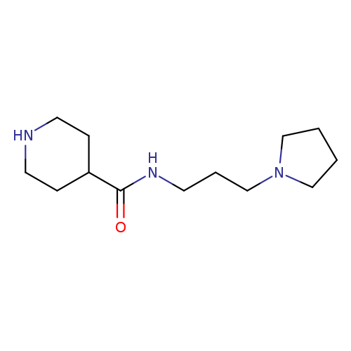 O=C(C1CCNCC1)NCCCN1CCCC1