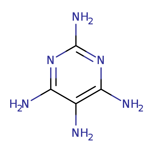 Nc1nc(N)c(c(n1)N)N