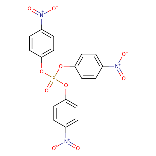 O=P(Oc1ccc(cc1)[N+](=O)[O-])(Oc1ccc(cc1)[N+](=O)[O-])Oc1ccc(cc1)[N+](=O)[O-]