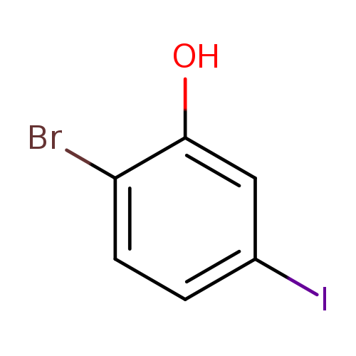 Ic1ccc(c(c1)O)Br