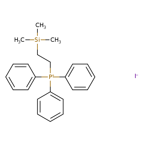 C[Si](CC[P+](c1ccccc1)(c1ccccc1)c1ccccc1)(C)C.[I-]