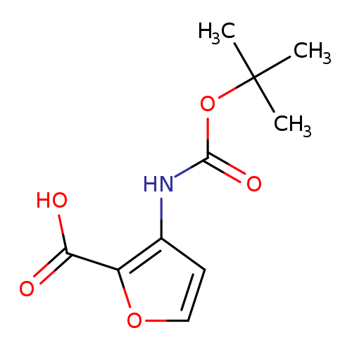 O=C(Nc1ccoc1C(=O)O)OC(C)(C)C