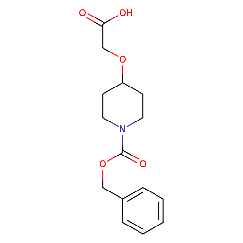 O=C(N1CCC(CC1)OCC(=O)O)OCc1ccccc1