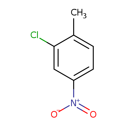 [O-][N+](=O)c1ccc(c(c1)Cl)C