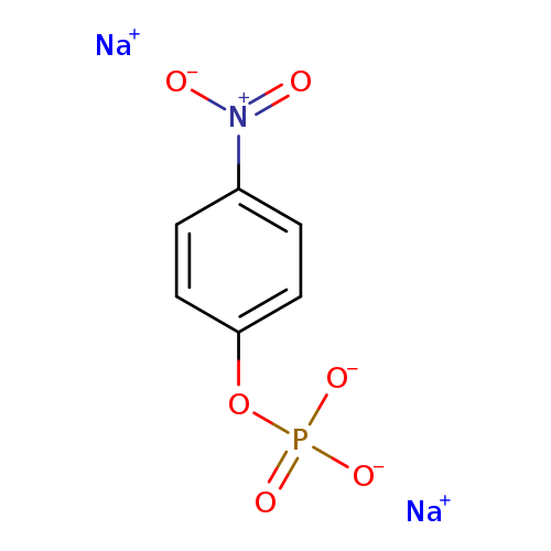[O-][N+](=O)c1ccc(cc1)OP(=O)([O-])[O-].[Na+].[Na+]