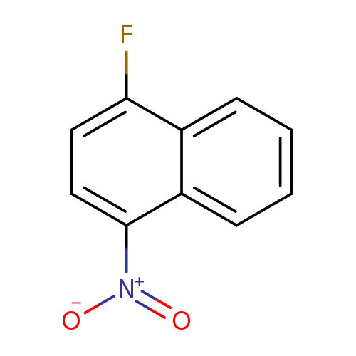 [O-][N+](=O)c1ccc(c2c1cccc2)F