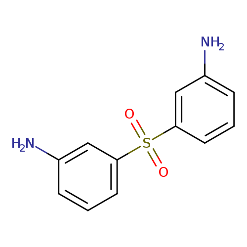 Nc1cccc(c1)S(=O)(=O)c1cccc(c1)N