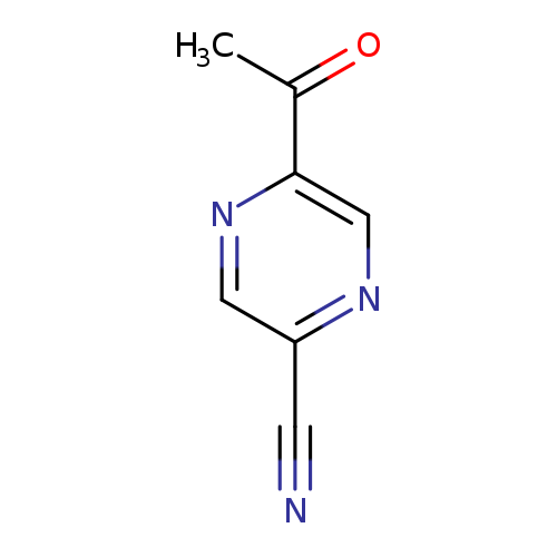 N#Cc1ncc(nc1)C(=O)C