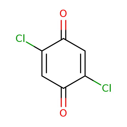 ClC1=CC(=O)C(=CC1=O)Cl