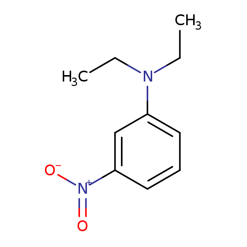 CCN(c1cccc(c1)[N+](=O)[O-])CC